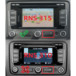 Volkswagen RNS 315 Western Europe