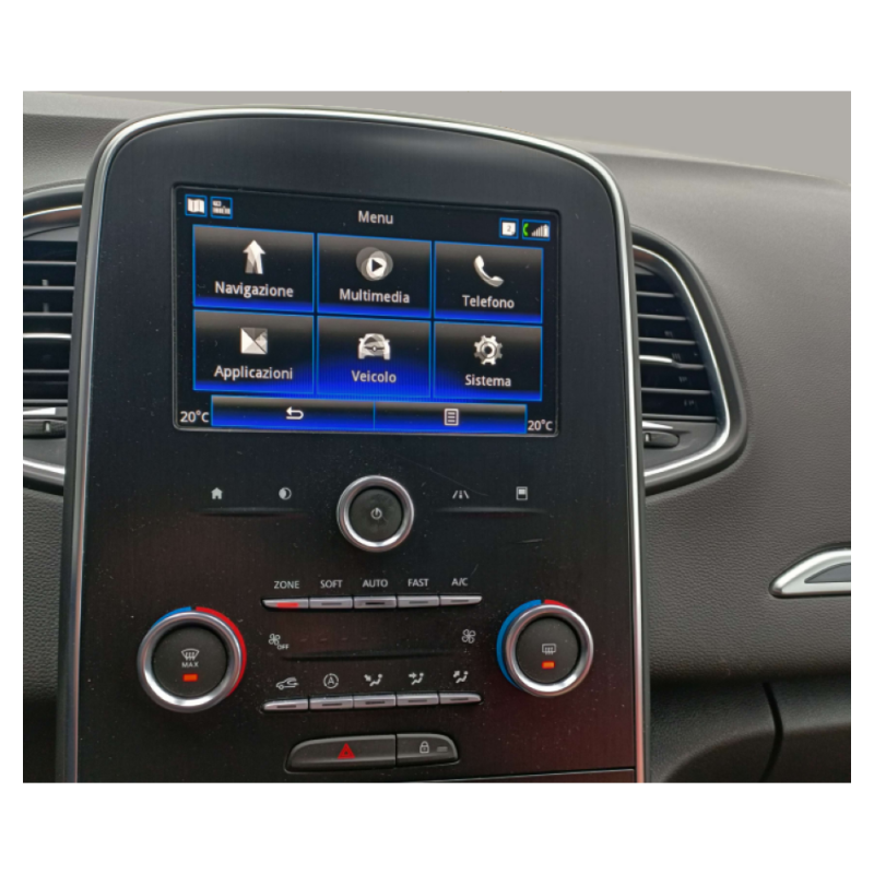 Carte SD Navigation GPS Europe 2024 Version 11.25 - Compatible Renault R-Link & R-Link Evolution