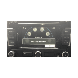 RNS 315 Internal device error