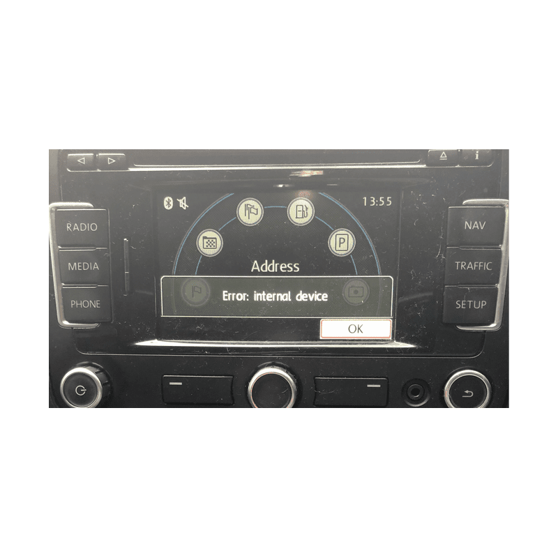 RNS 315 Internal device error