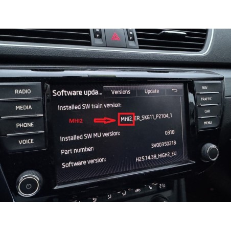 Aggiornamento della navigazione Volkswagen Discover Pro Gen 2 Europa 2026