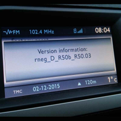 Citroën Peugeot MyWay / Wip Nav Rneg Firmware Update R50 SD Card