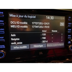 Toyota CarPlay et Android Auto / Toyota Touch 3 / 10e génération