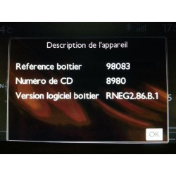 Actualización de firmware Peugeot - Citroën V.2.86